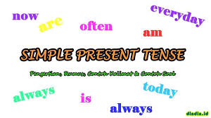 Simple Present Tense Pengertian Rumus Contoh Kalimat Dan Contoh Soal Belajar Belajar Bahasa Inggris Tata Bahasa