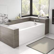 Shop wayfair for the best corner tub shower combo. Briggs Pendant 54 W X 30 D X 15 1 4 H Bathtub At Menards