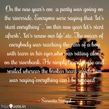On The New Year S Eve A Quotes Writings By Saswata Sanyal Yourquote