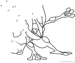 Ash greninja pokemon coloring pages master coloring pages. Printable Coloring Pages Pokemon Greninja Dot To Dot Printable Coloring Pages In 2021 Printable Coloring Pages Santa Coloring Pages Pokemon Coloring Pages