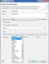 Input Parameters Parameter Variables Sap