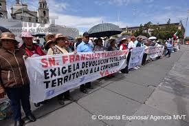 Vuelven Vecinos De San Francisco Tlalcilalcalpan A Pedir Su Independencia Agencia De Noticias Mvt