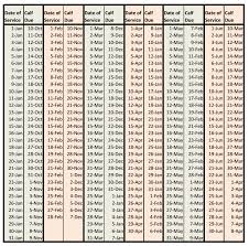 24 Accurate Cow Gestation Period Chart