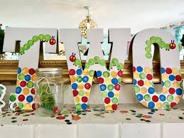 Diy Birthday Decorations For Kids The Very Hungry Caterpillar Eric Carle Birthday Party Ideas Decorations Di Hungry Caterpillar Birthday Birthday Party Decorations Diy Birthday Decorations Kids