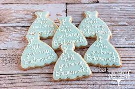 Will You Be My Bridesmaid Dress Cookies Etsy Will You Be My Bridesmaid Be My Bridesmaid Bridesmaid Cookies