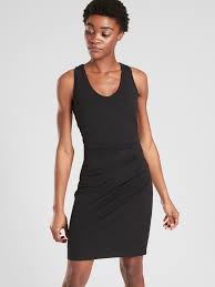 Della Dress Athleta In 2020 Black Dress Accessories Pretty Black Dresses Black Dress Outfits