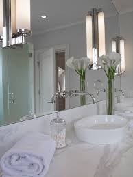 A huge selection of designer lighting in many styles, materials, and colours. Double Console Sink Cottage Bathroom Vicente Burin Architects