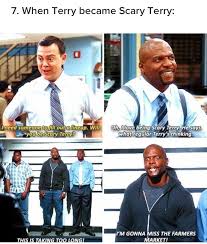 Pin By Jessa Johnson On Random Things I Love Brooklyn Nine Nine Funny Scary Terry Brooklyn Nine Nine