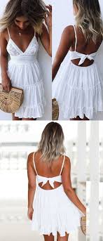 Straps Short White Dresses Summer Dresss Holiday Dresses White Short Dress Homecoming Dresses White Lace Dress Short