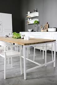 This scandinavian kitchen is dominated by white color. 60 Chic Scandinavian Kitchen Designs For Enjoyable Cooking