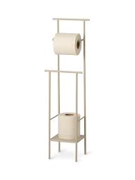 Get inspired by our favorite bathroom decorating ideas. Buy Ferm Living Dora Toilet Paper Stand Cashmere 1104263263
