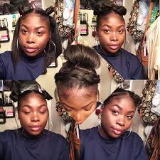 This styling method can be used on different types of short haircuts. Hairstyles For Short Relaxed Hair Hairstyles Trends Short Relaxed Hairstyles Heatless Hairstyles Hair Without Heat