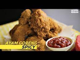 9x ketol ayam goreng mcd 3x extra spicy challenge! Resipi Ayam Goreng Spicy Youtube
