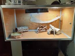 Remove the front doors from the hutch, drill a track out of the top and bottom of the box for sliding glass doors and cut a window out of each side of the hutch for ventilation. 10 Diy Reptile Enclosure Plans You Can Diy Easily