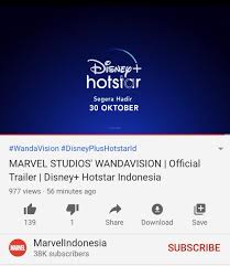 Culture Crave On Twitter Marvel Indonesia Has Deleted The Trailer There Is A Halloween Themed Episode Of Wandavision We Will Likely Get Clarification At The Disney S Investor Call October 7