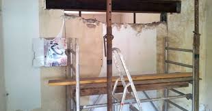 Stahltrager Einbauen Mit Gerust Wanddurchbruch Stahl Tragende Wand