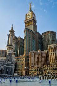 Scenic view of makkah tower, (royal clock tower mecca) and dry mountains of holy city saudi arabia. Pin On Inter Act Architecture