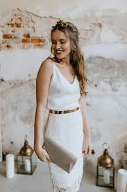 Maybe you would like to learn more about one of these? Labude Koeln Brautoutfit Zweiteiler Fur Das Standesamt Brautkleid Kurz Brautmode Kleid Standesamt Braut