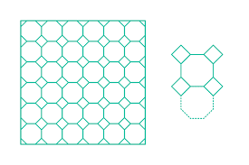 It is mosaic pattern that is a remake of a classic look, and the pattern is good for kitchens, baths, and. Octagon Dot Pattern Dimensions Drawings Dimensions Com