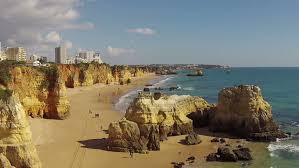 Praia da rocha is a beach in the city of portimao. Aerial From Praia Da Rocha Stock Footage Video 100 Royalty Free 8981512 Shutterstock