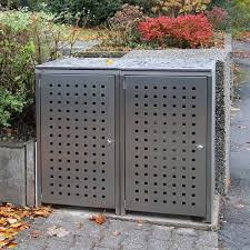 Find many great new & used options and get the best deals for garten mülltonnenbox 240l edelstahl mülltonnenverkleidung für 1/2/3/4 tonnen neu at the best online prices at ebay! Lizzy Heinen Mulltonnenbox Aus Edelstahl Fur Den Garten