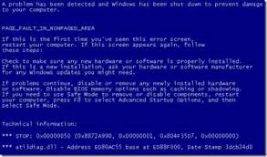 What causes blue screen error? How To Fix Page Fault In Non Paged Area Error