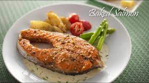 Ikan salmon sedap masak apa ye? Tasty Treat Salmon Bakar Baked Salmon Youtube