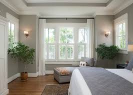 Imagine charcoal lower walls segueing to pewter upper walls, with both hues highlighted by pale dove gray woodwork. 20 Refreshing Grey And Green Bedrooms Home Design Lover