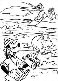 Color this adorable coloring page online from your desktop, tablet, or mobile device or print it out to color later and make your next birthday terrific! Mickey Mouse Safari Coloring Page Coloringplus 283493 Safari Coloring Home