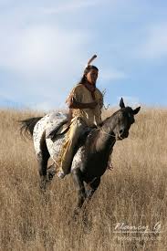 A Native American Man On Horseback Riding The Prairie Of South Dakota Nancy Greifenhagen Native American Horses North American Indians Native American History