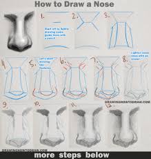 It's easier to correct your mistakes at this stage than it is when you start to lay down graphite. How To Draw And Shade A Realistic Nose In Pencil Or Graphite Easy Step By Step Tutorial How To Draw Step By Step Drawing Tutorials