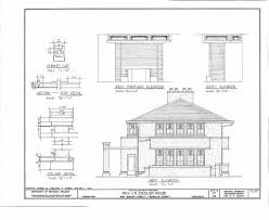 Frank lloyd wright boulter house history. Frank Lloyd Wright Prairie House Architectural Plans Ebay
