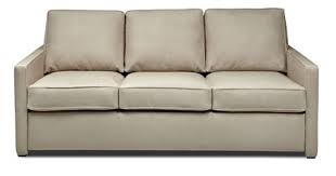 Kingsley Three Seat Queen Plus Sleeper By American Leather With Images American Leather Comfort Sleeper American Leather Comfort Sleeper