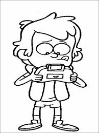 34+ gravity falls coloring pages for printing and coloring. Colouring Gravity Falls 3
