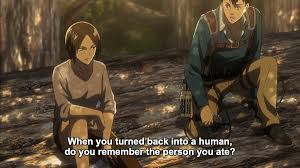 Attack On Titan Season 2 Episode 35 Children Recap Bgeeky Blog Eren starts to eat annie out of her titan.