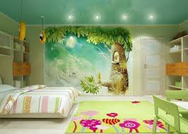Fresque Murale Dans La Chambre D Enfant 35 Dessins Joviaux Fresque Murale Parement Mural Fresque