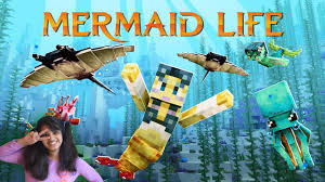 Baby mermaid skins for minecraft pe . Mermaids Addon Minecraft Pe Bedrock Addons