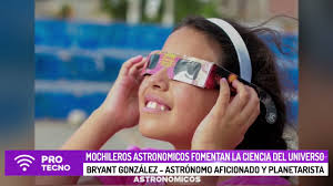 Mochileros astronómicos fomentan la ciencia del universo