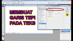 We did not find results for: Tutorial Photoshop Cs3 Membuat Garis Tepi Garis Double Pada Teks Youtube