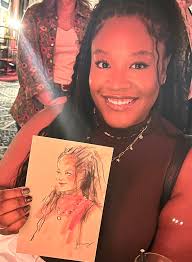 Illustrating guests during last evening's fun 1920's Chicago themed  corporate event—fashion inspired quick sketches in watercolor & pencil