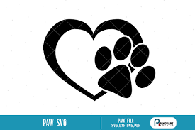 Create your diy projects with the most common cutting machines such as cricut & silhouette. Paw Svg Paw Svg File Paw Clip Art Paw Prints Dog Svg 74290 Cut Files Design Bundles