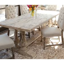 Kosas Home Elodie Dining Table Distressed Dining Table Reclaimed Wood Dining Table Farmhouse Dining