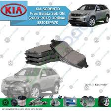 Kia Sorento Fren Balata Seti On Orjinal 581012pa70 Kia Oem Fren Balatalari