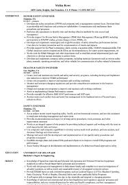 This can be done by using power words and. Safety Engineer Resume Samples Velvet Jobs