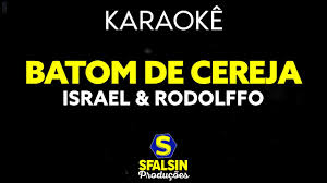 D enquanto o som do paredão toca a cê gasta o seu batom de cereja e eu bebo, cê beija bm eu bebo, cê beija. Batom De Cereja Israel Rodolffo Karaoke Version Musica Do Big Brother Brasil Bbb 21 Youtube