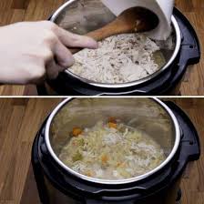 You'll have to make a cream base in a small pot over the stove and boil your egg noodles. Instant Pot Chicken Noodle Soup Easy Tested By Amy Jacky