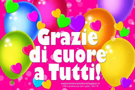 Grazie Di Cuore A Tutti Per Gli Auguri Ricevuti Grazie Di Cuore A Tutti Per Essere Un Gruppo Cosi Adorabile E Per Aver Aggiunt Nel 2020 Grazie Per Gli Auguri Di Compleanno Buon Compleanno Ringraziamenti Di Compleanno