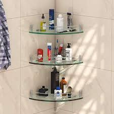 Floating shelves wall shelf bathroom decor modern. Bathroom Shelves Buy Bathroom Shelves Online At Best Prices In India Amazon In