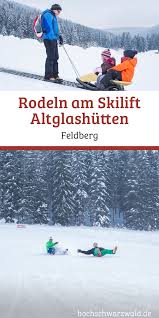 Rodeln Am Skilift Altglashutten Urlaub Im Winter Schwarzwald Urlaub Winterurlaub