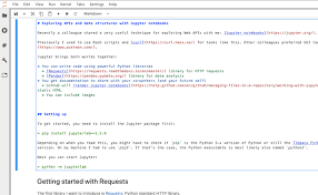 Set this conda environment on your jupyter notebook. Exploring Apis And Data Structures With Jupyter Notebooks Selected Thoughts
